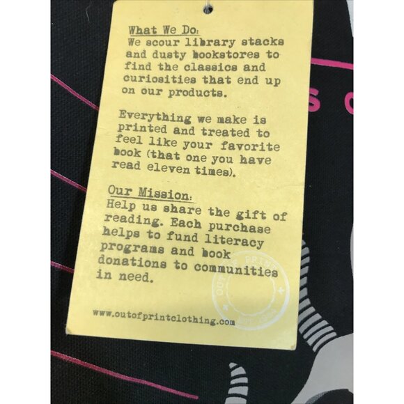 OOP RARE Star Wars Princess Leia READ Tote Bag- NEW! by Out Of Print NWT - Picture 5 of 7